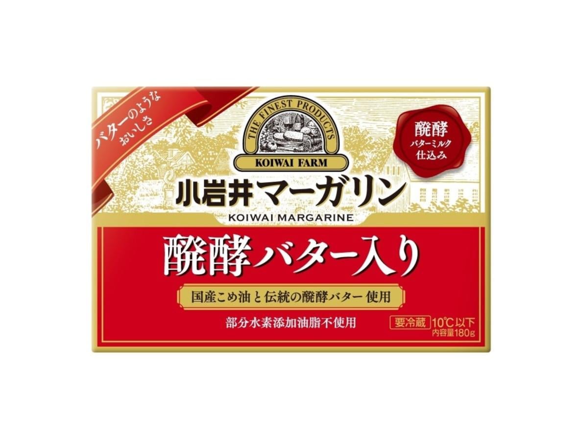 小岩井　マーガリン【醗酵バター入り】180g