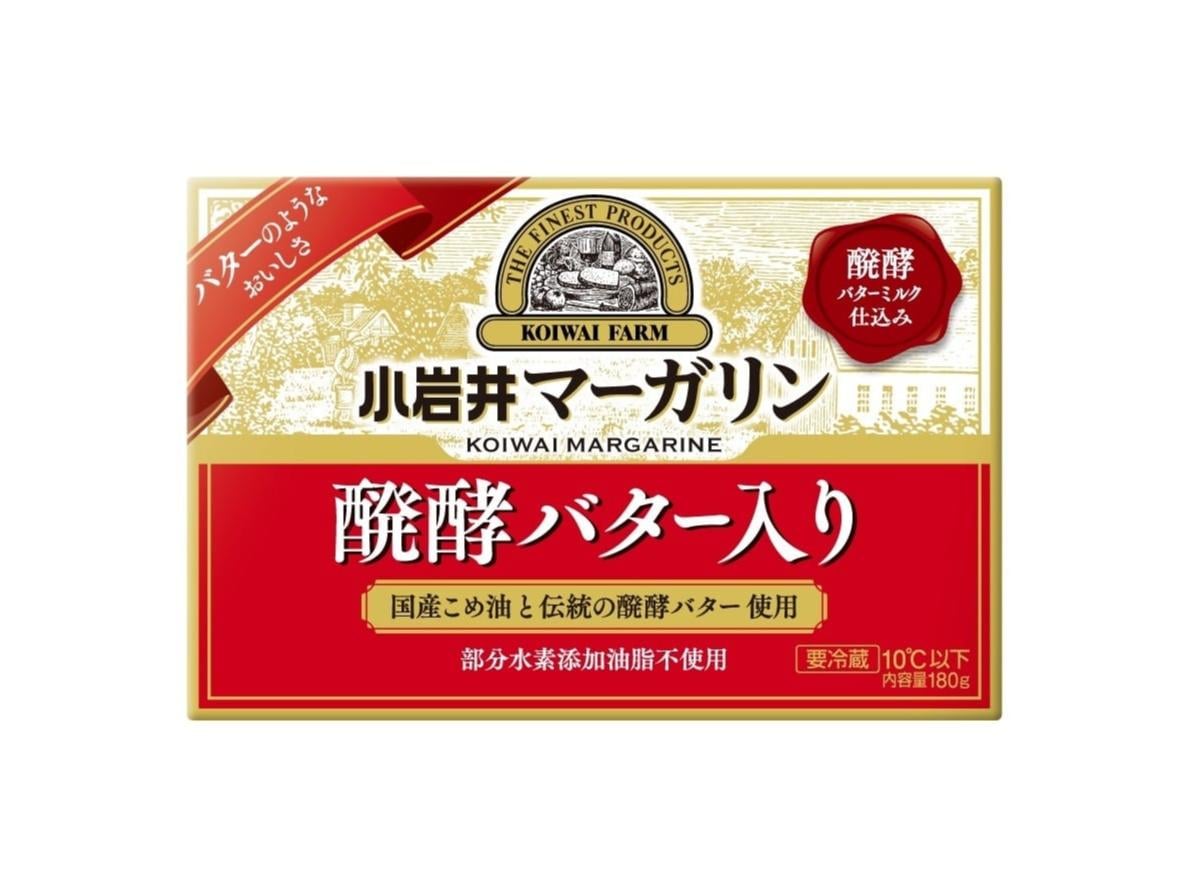 小岩井 マーガリン【醗酵バター入り】180g